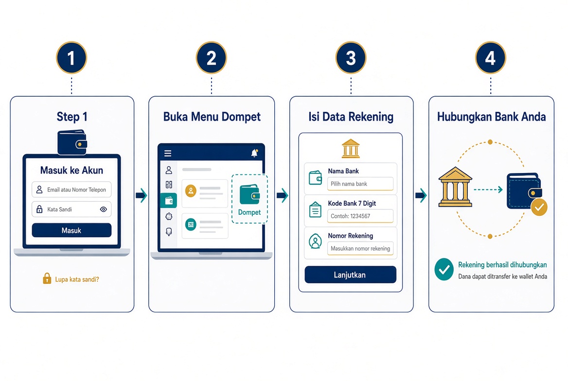 Cara Menambahkan Rekening Bank di PayPal