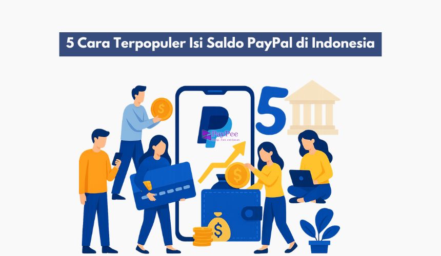 5 Cara Terpopuler Isi Saldo PayPal di Indonesia