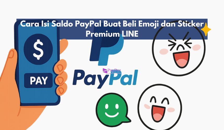 Cara Isi Saldo PayPal Buat Beli Emoji dan Sticker Premium LINE