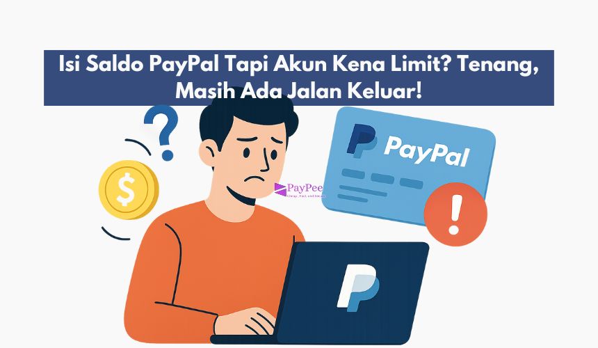 Isi Saldo PayPal Tapi Akun Kena Limit