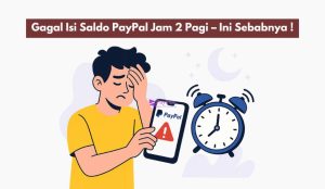 Gagal Isi Saldo PayPal Jam 2 Pagi – Ini Sebabnya
