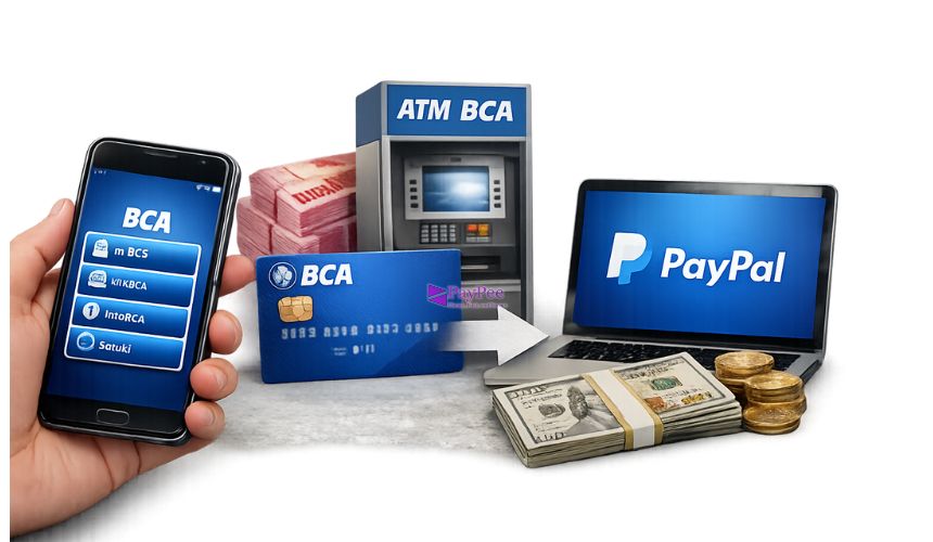 Transfer dari BCA ke PayPal