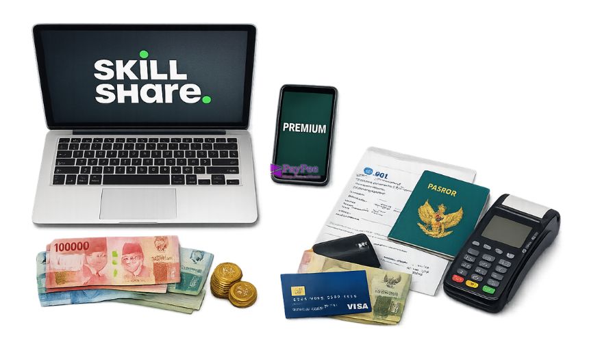 Cara Bayar Skillshare Premium dari Indonesia