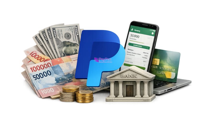 Top Up PayPal Cepat dari Bank Lokal