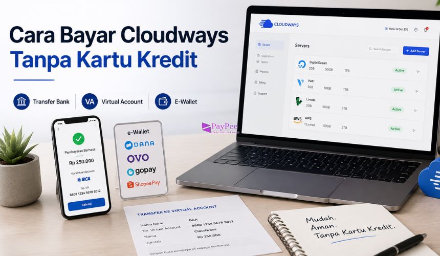 Cara Bayar Cloudways