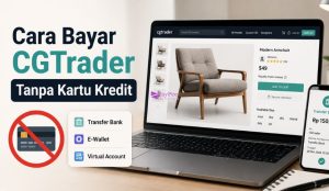 Cara Bayar CGTrader Tanpa Kartu Kredit