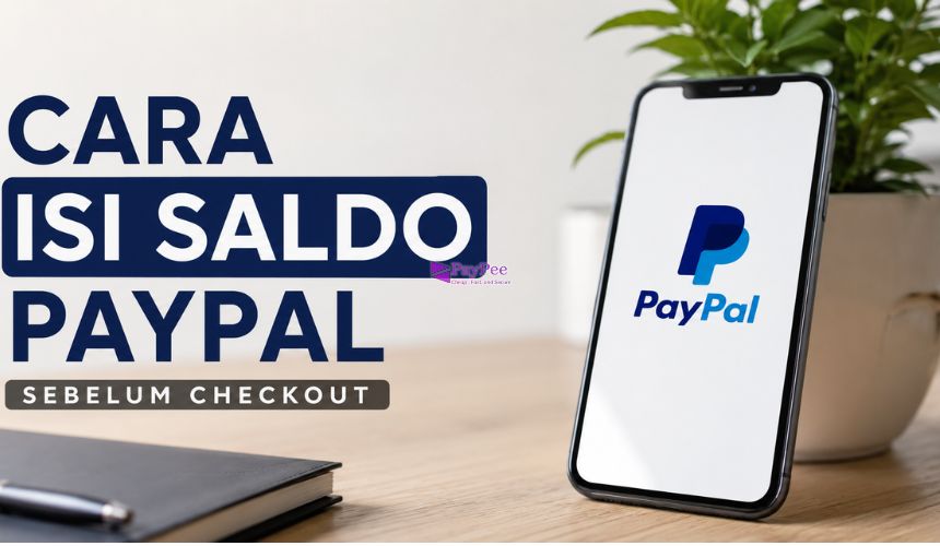 Cara Isi Saldo PayPal Sebelum Checkout