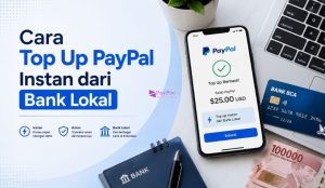 Cara Top Up PayPal Instan dari Bank Lokal