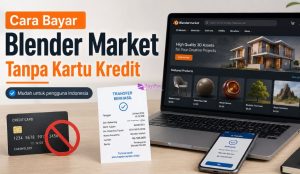 Cara Bayar Blender Market Tanpa Kartu Kredit