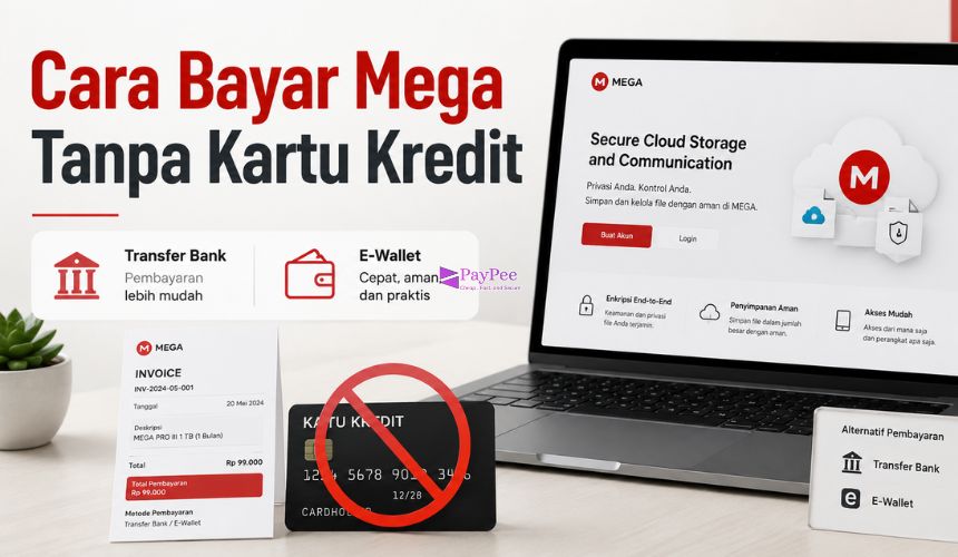 Cara Bayar Mega Tanpa Kartu Kredit