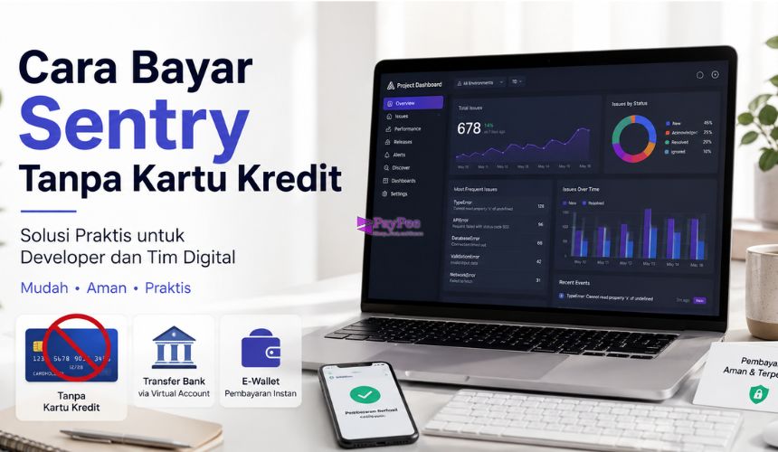 Cara Bayar Sentry Tanpa Kartu Kredit