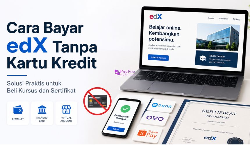 Cara Bayar edX Tanpa Kartu Kredit