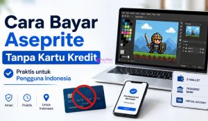 Cara Bayar Aseprite Tanpa Kartu Kredit