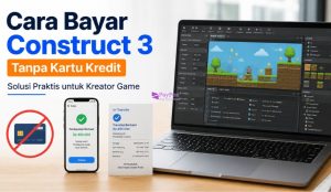 Cara Bayar Construct 3 Tanpa Kartu Kredit