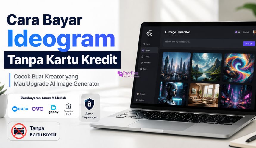 Cara Bayar Ideogram Tanpa Kartu Kredit