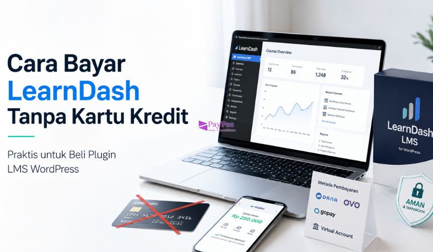 Cara Bayar LearnDash Tanpa Kartu Kredit