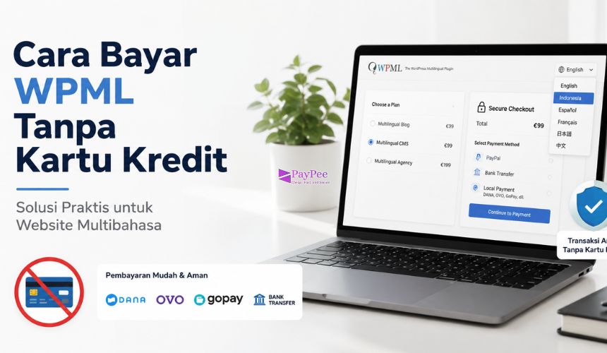 Cara Bayar WPML Tanpa Kartu Kredit