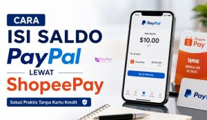 Cara Isi Saldo PayPal Lewat ShopeePay