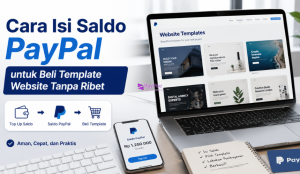 Cara Isi Saldo PayPal untuk Beli Template Website
