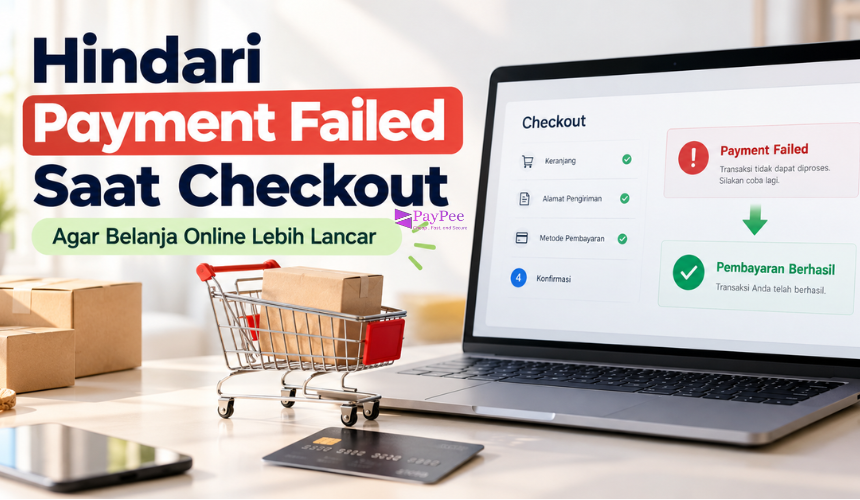 Cara Menghindari Payment Failed Saat Checkout agar Belanja Online Lebih Lancar
