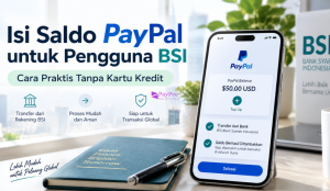 Isi Saldo PayPal untuk Pengguna BSI