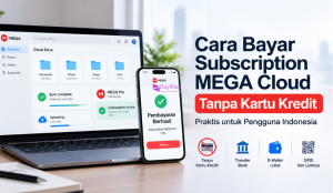 Cara Bayar Subscription MEGA Cloud Tanpa Kartu Kredit